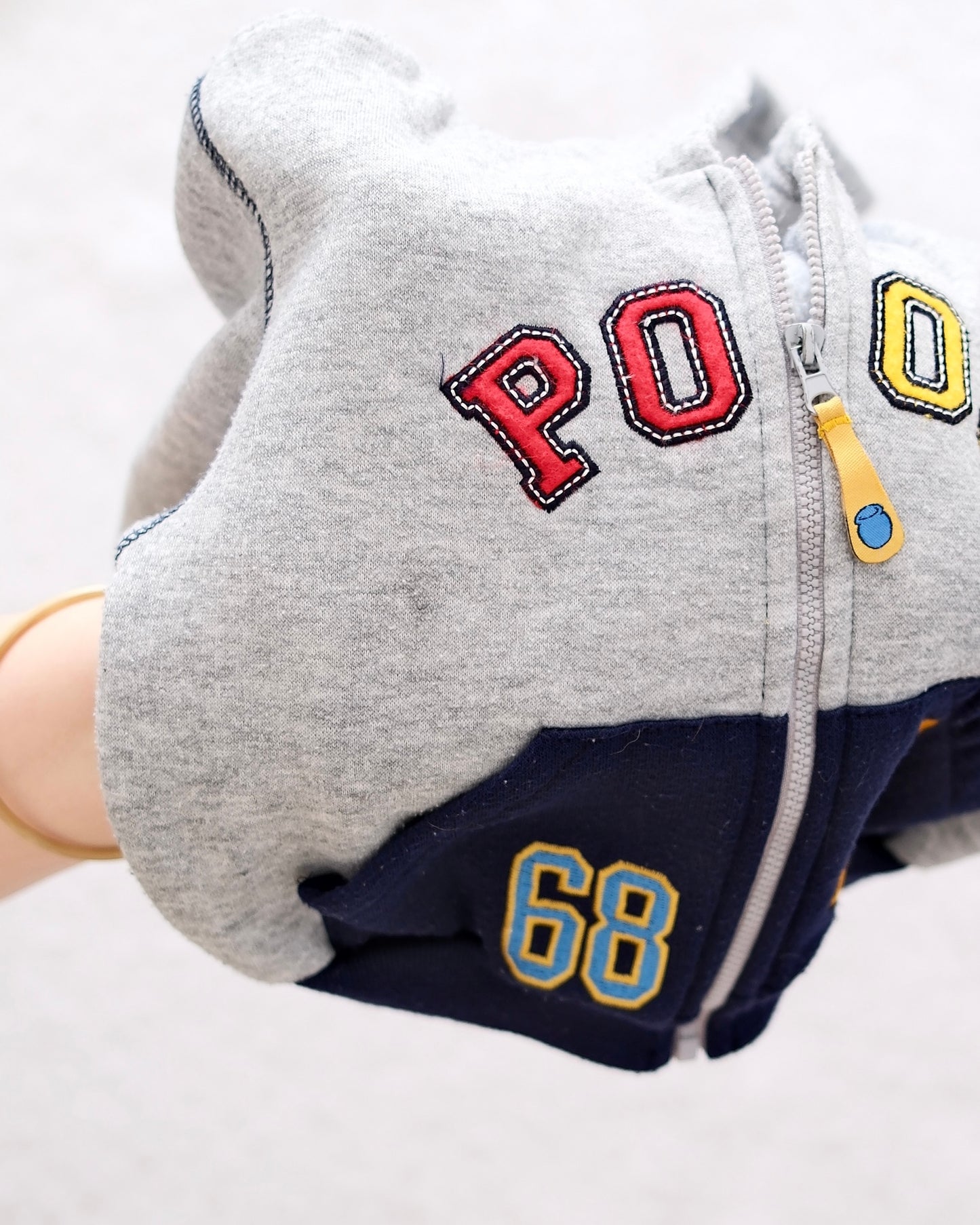 Y2K Disney Winnie the Pooh Zip-Up Sweatshirt Hoodie: 24M
