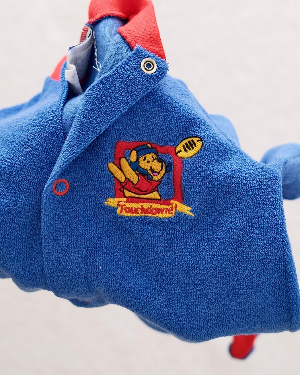 Vintage Disney Pooh Footed Sleeper: 6-9M