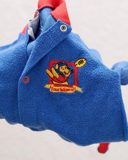 Vintage Disney Pooh Footed Sleeper: 6-9M