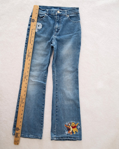 Vintage Disney Pooh Flare Jeans: youth 12