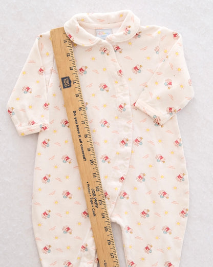 Vintage Disney Baby Winnie the Pooh Footed Sleeper: 3/6M