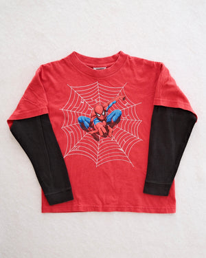 Y2K Marvel Spider-Man Layered Tee: Kids 6/7