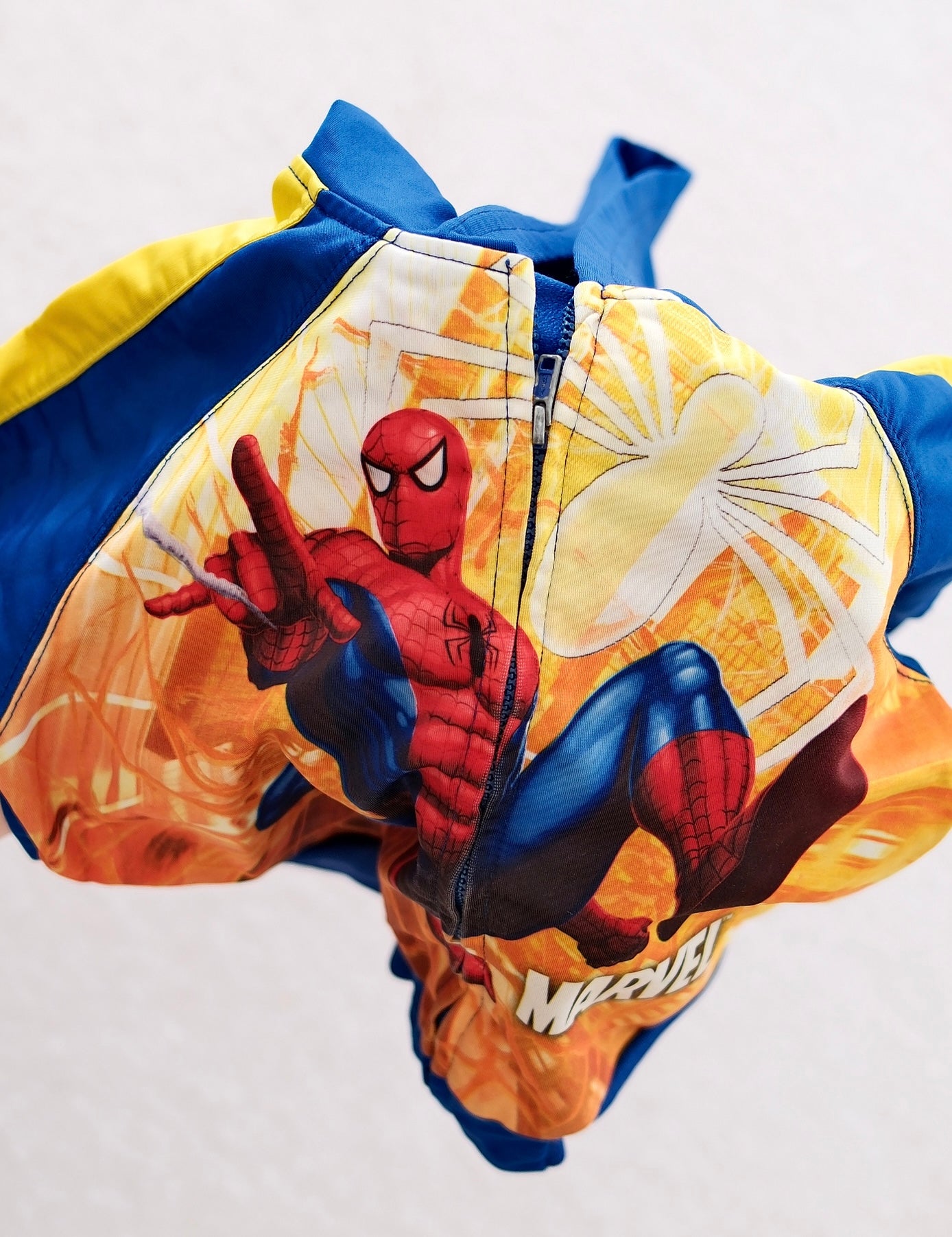 Y2K Marvel Spider-Man Zip-Up Track Hoodie: 24M
