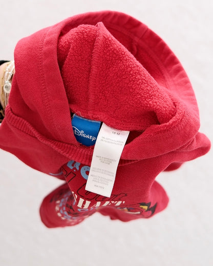 Y2K Disney Cars Lightning McQueen Hoodie: 18M