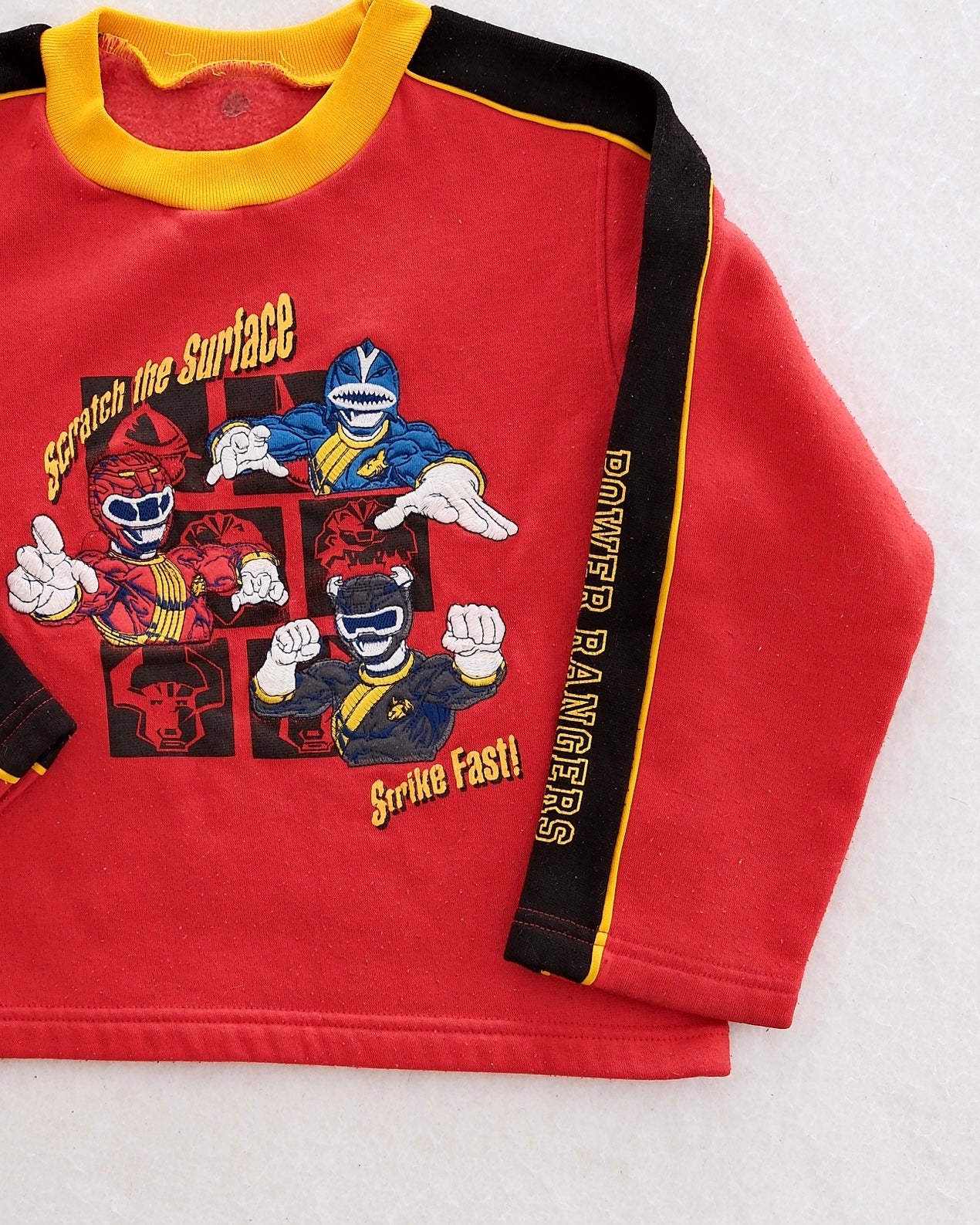 Y2K Power Rangers Sweatshirt Top: 4T?