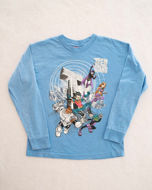 Vintage Teen Titans Long Sleeve Tee: 8y?