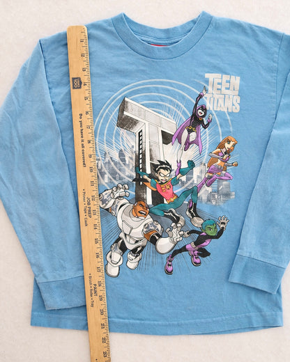 Vintage Teen Titans Long Sleeve Tee: 8y?