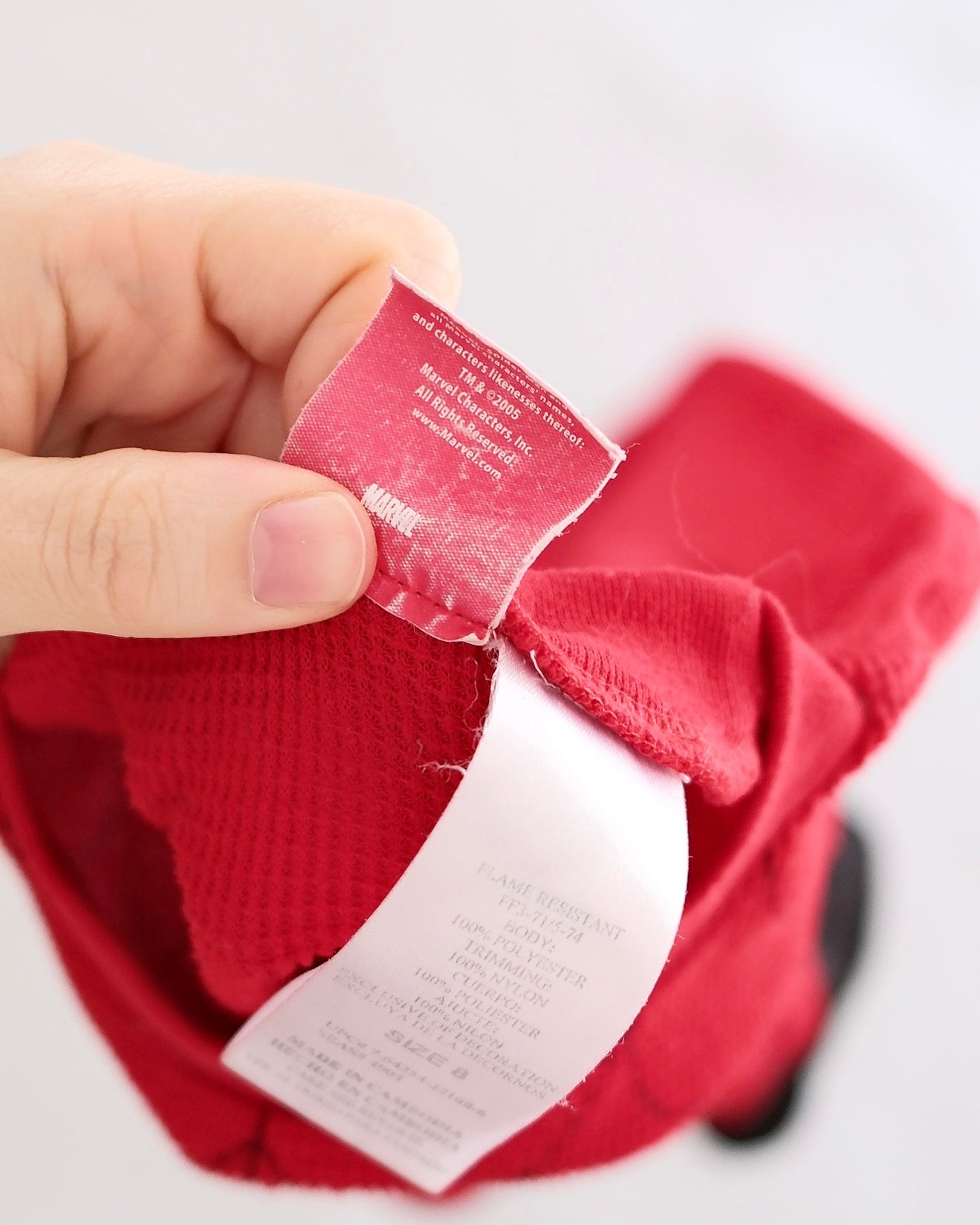 Y2K Spiderman Thermal Web Sleeves Top: 6y?