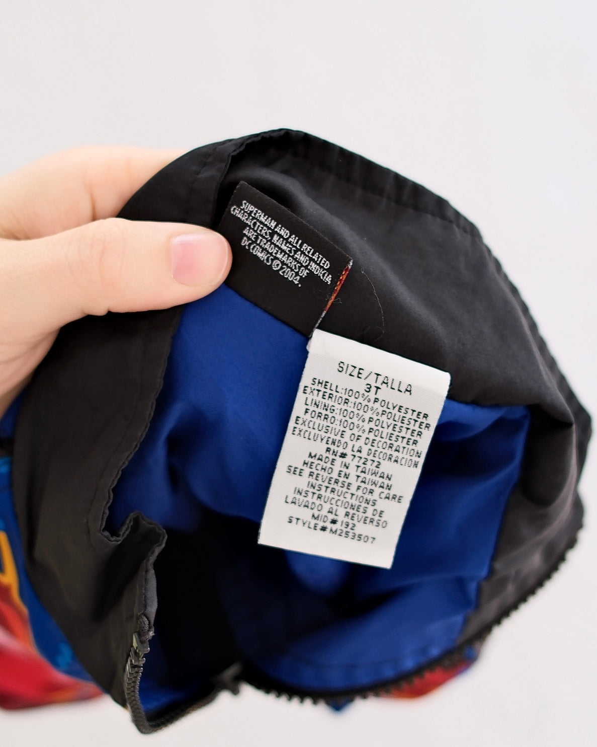 Vintage 2004 Superman Jacket: 3T