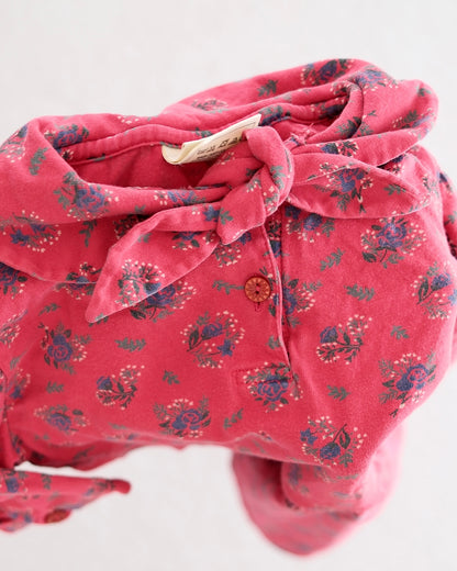 Vintage Laura Ashley Floral Tie Collar Dress: 3T