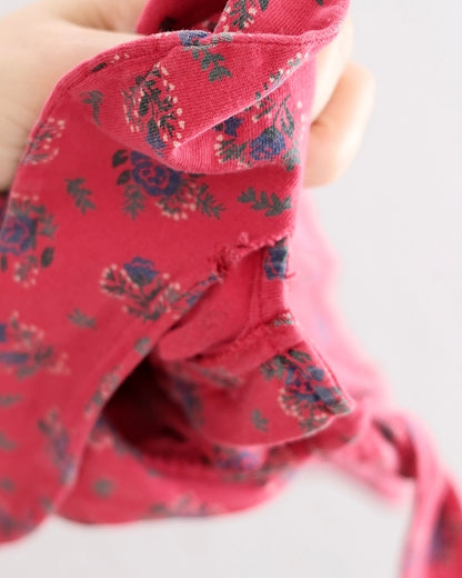 Vintage Laura Ashley Floral Tie Collar Dress: 3T