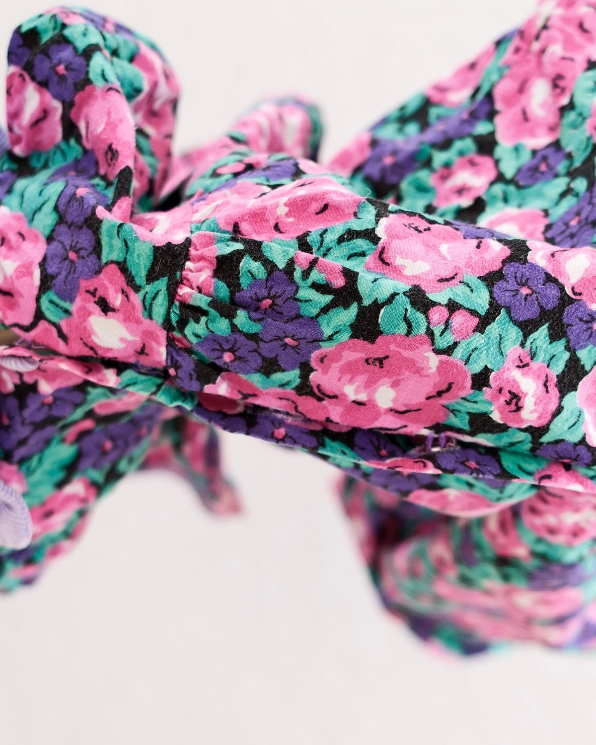 Vintage Baby Beluga Floral Romper: 18m