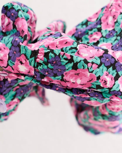 Vintage Baby Beluga Floral Romper: 18m