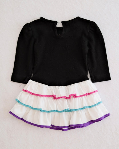 Vintage Diane Von Furstenberg Ruffle Party Dress: 4