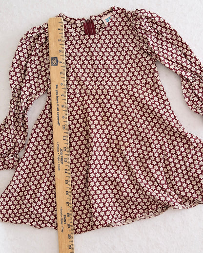 Vintage New Moves Daisy Print Dress: 4T?