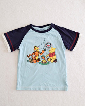 Y2K Kids Euro Disney Winnie the Pooh and Tigger Campfire Tee: 6y