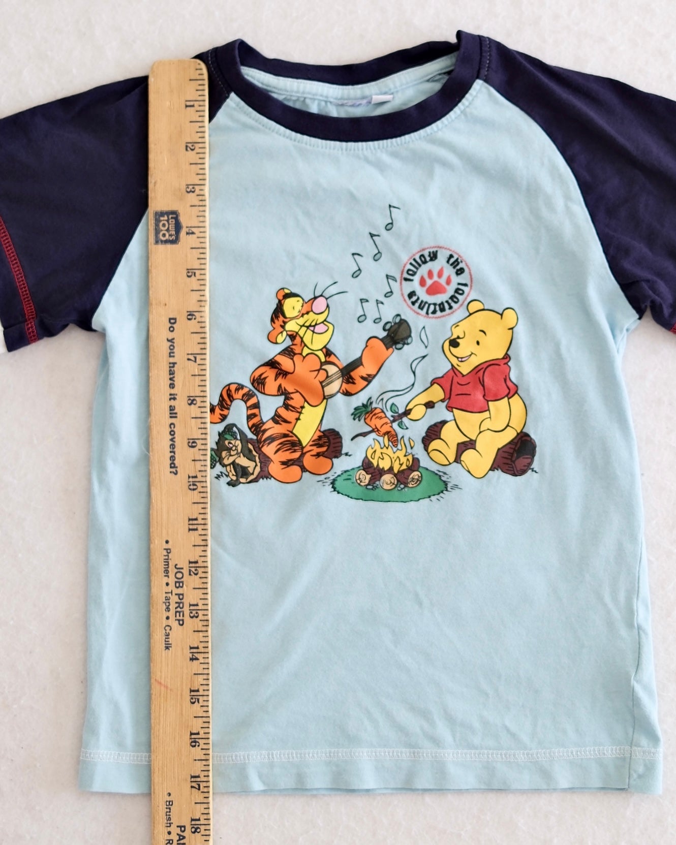 Y2K Kids Euro Disney Winnie the Pooh and Tigger Campfire Tee: 6y