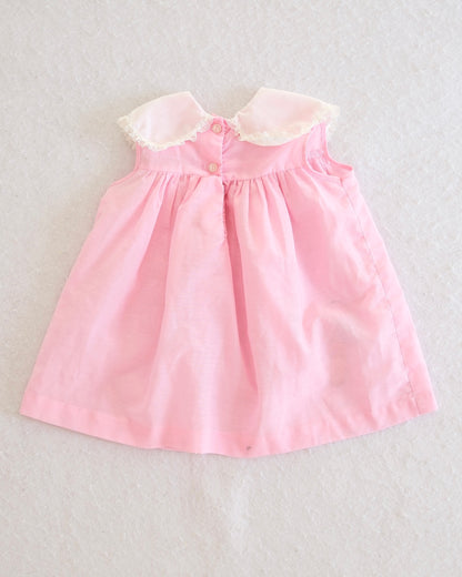 Vintage Baby Sesame Street Little Bird Pink Dress: 18m?
