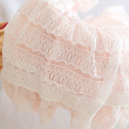 Vintage Toddletime Pink Lace Panel Toddler Dress, 2T