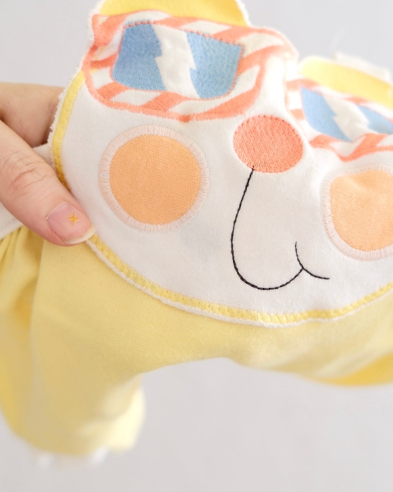 Vintage Carter's Yellow Bear Sunglasses Baby Bubble Romper: 24 Months