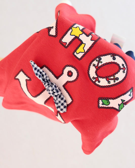 Vintage Liberty Red "Ahoy" Anchor Toddler Tee: 2T?