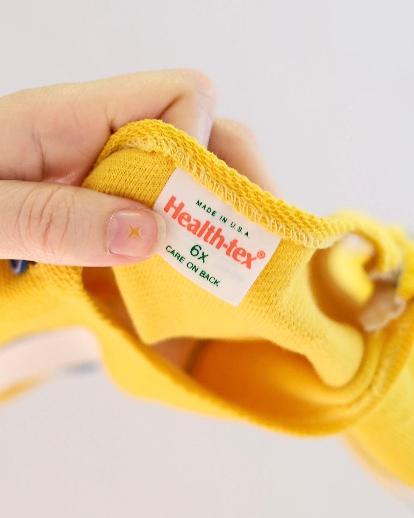 Vintage Healthtex Yellow Yacht Club Kids Romper: 6X