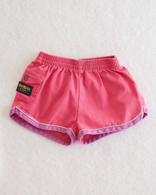 Vintage OshKosh B'Gosh Toddler Coral Pink Shorts: 2/3T?