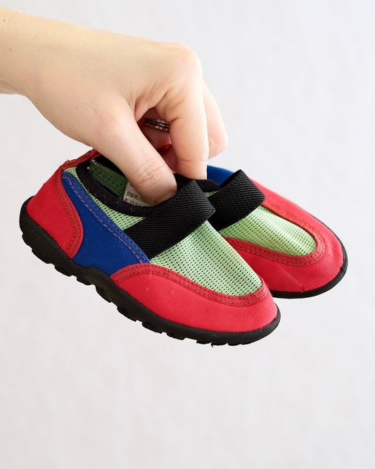 Vintage Colorblock Kids Water Shoes: Toddler Size 6