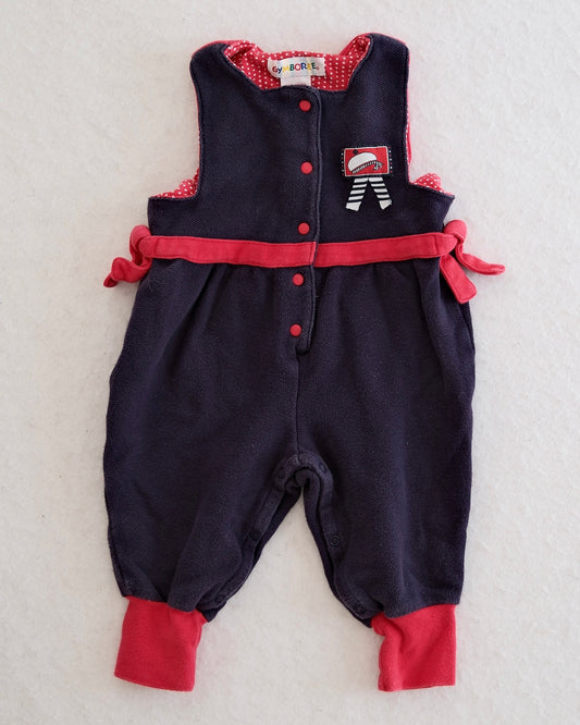 Vintage Gymboree Hi Ho Sailor Pique Romper: 12m