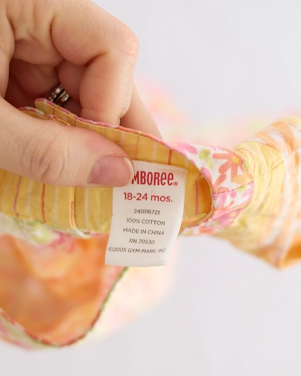 Vintage Gymboree Freshly Picked Yellow Floral Toddler Dress: 18–24m