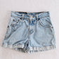 Vintage Levi’s Light Wash Denim Kids Shorts: 7y
