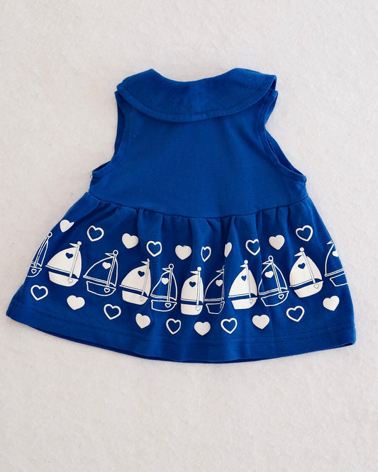 Vintage Basic Editions Sailboat + Hearts Set: 12m
