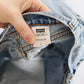 Vintage Levi’s Light Wash Denim Kids Shorts: 7y