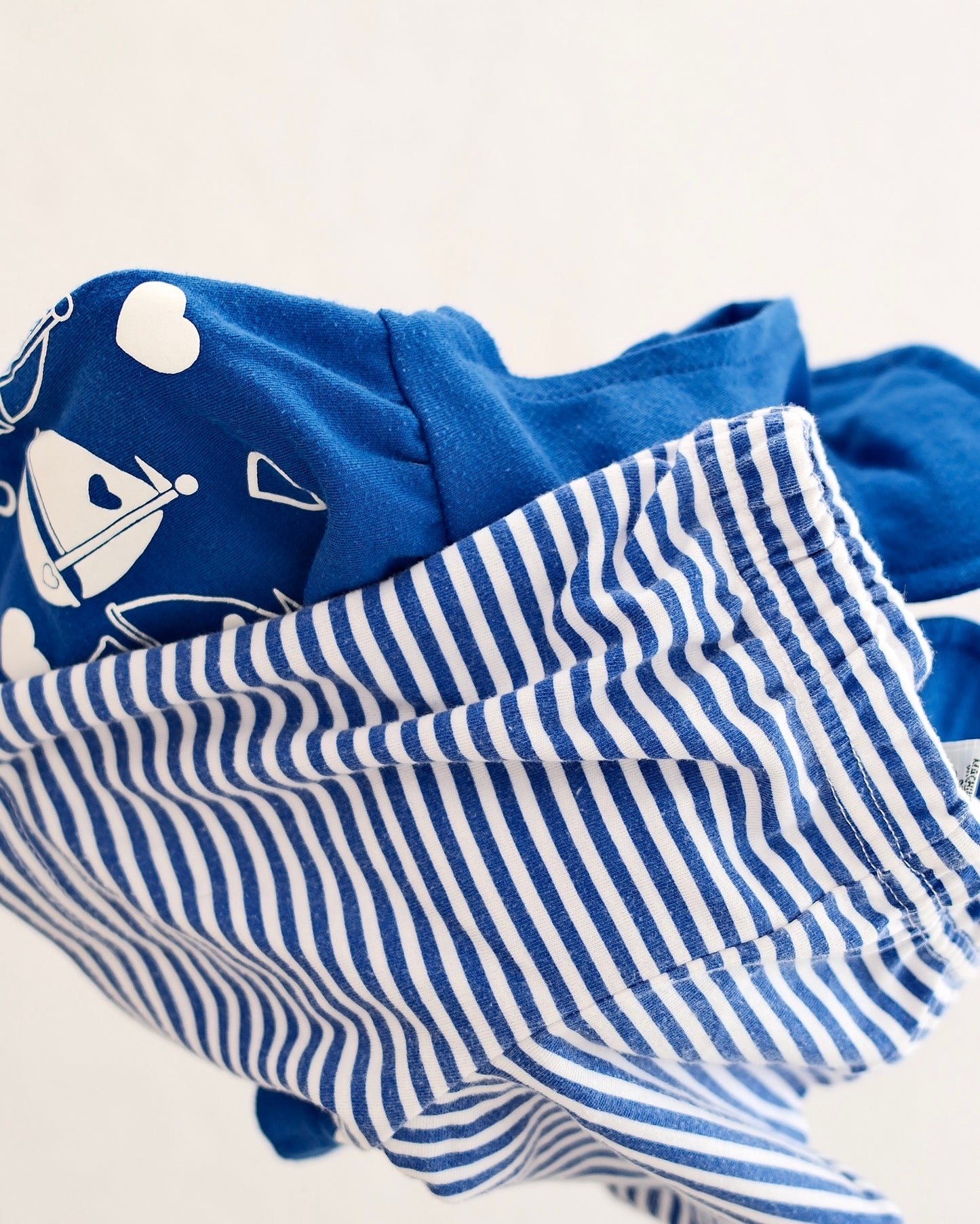 Vintage Basic Editions Sailboat + Hearts Set: 12m