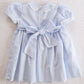 Heirloom Feltman Bros Smocked Baby Dress with Peter Pan Collar: 12m