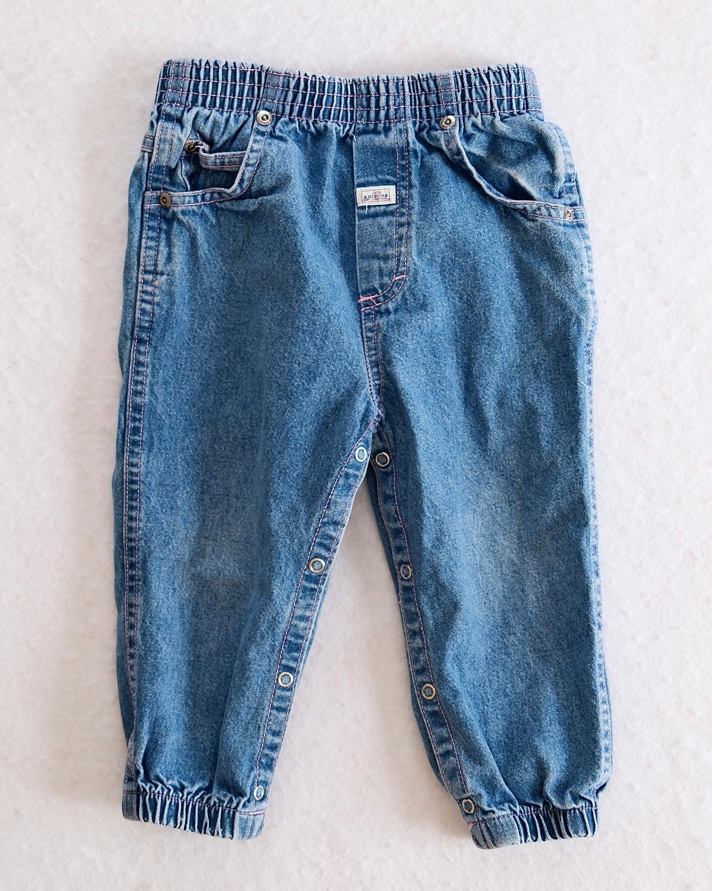 Vintage Arizona Denim Jogger Toddler Jeans: 24m