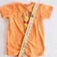 Y2K Disney Winnie the Pooh Orange Baby Romper: 12 Months