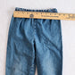 Vintage Toddler Elastic Waist Denim Jogger Pants: 3T