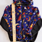 Vintage Molehill Mountain Space Print Fleece Hooded Jacket Toddler Coat: 4/5T