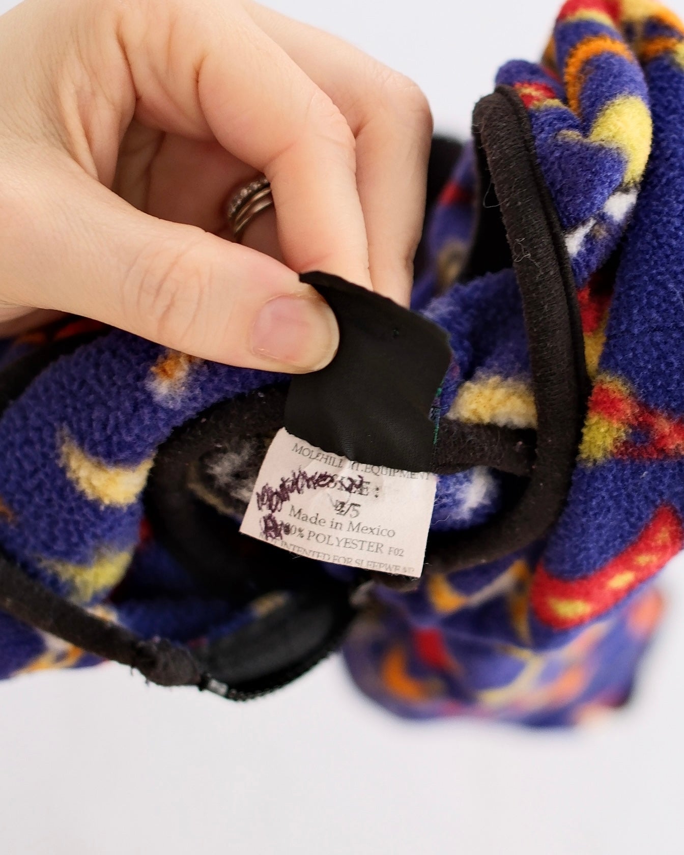 Vintage Molehill Mountain Space Print Fleece Hooded Jacket Toddler Coat: 4/5T