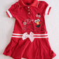 2010s Sesame Street Elmo Red Polo Toddler Dress: 3T