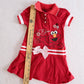 2010s Sesame Street Elmo Red Polo Toddler Dress: 3T