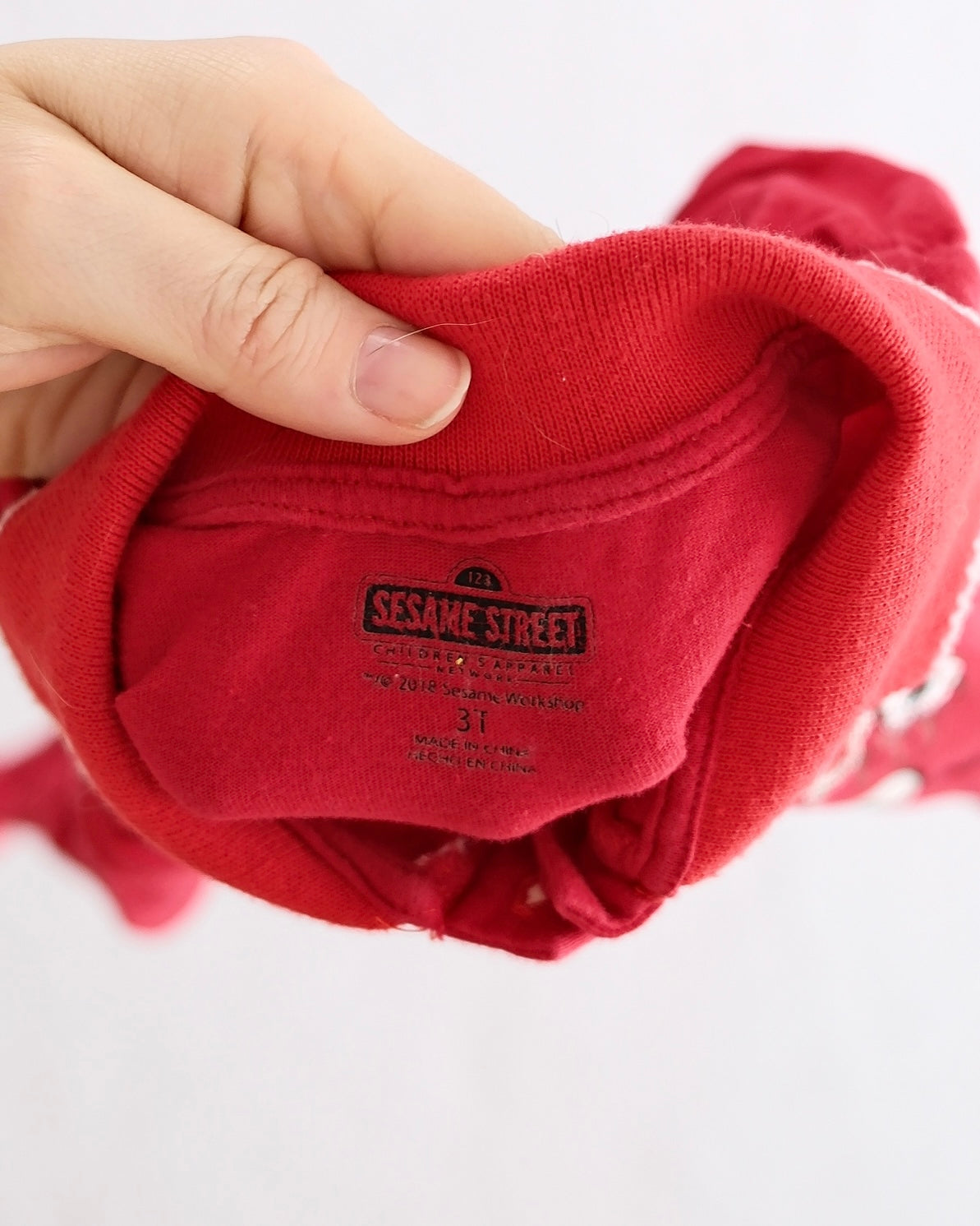 2010s Sesame Street Elmo Red Polo Toddler Dress: 3T