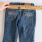 Y2K Levi’s Glittery Embroidered Back Pocket Toddler Jeans: 3T
