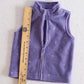 Vintage OshKosh B’Gosh Lavender Fleece Toddler Vest: 12m
