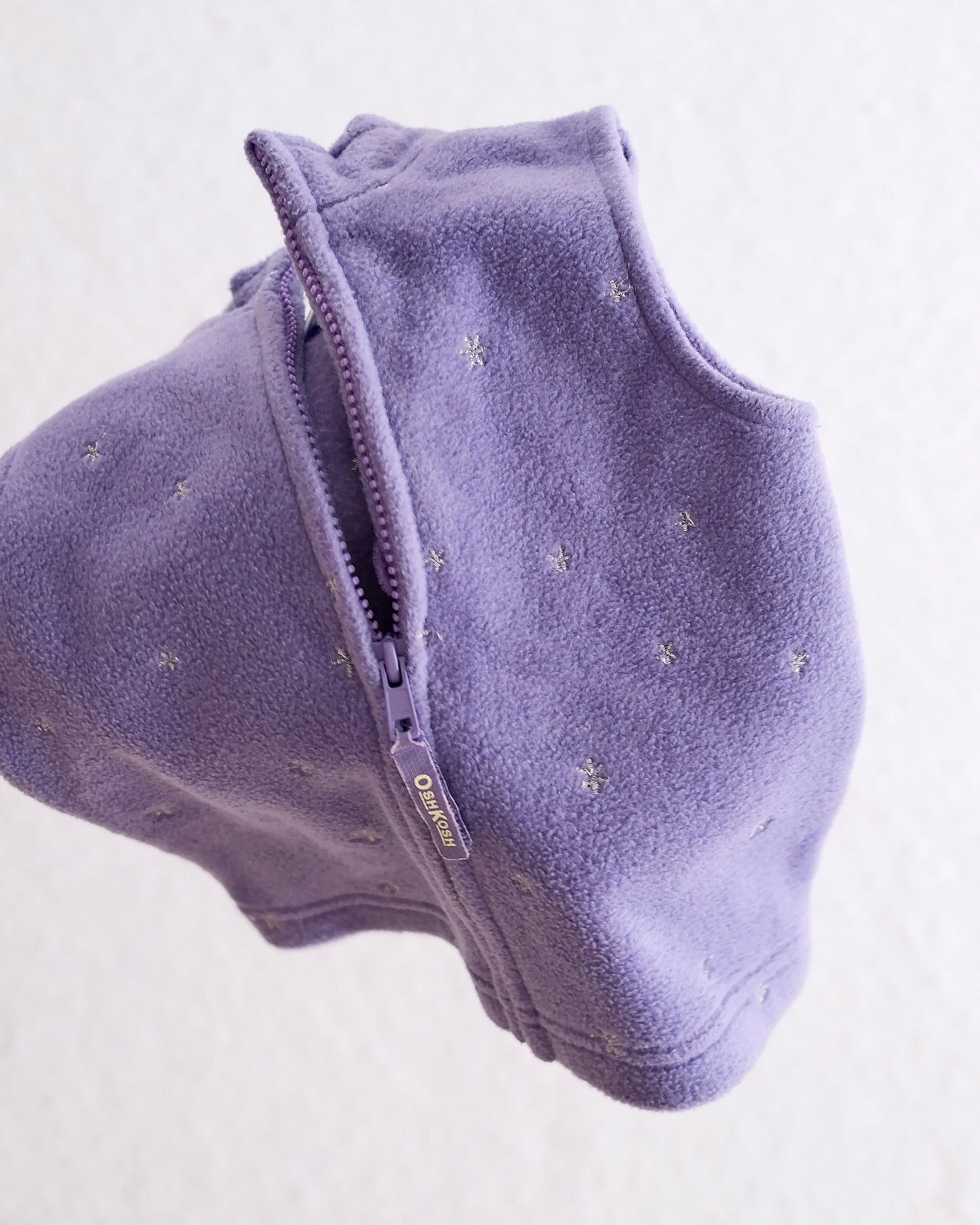Vintage OshKosh B’Gosh Lavender Fleece Toddler Vest: 12m