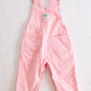 Vintage OshKosh B’Gosh Pink Floral Baby Overalls: 6/9m