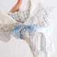 Vintage Haddad Brothers Blue Plaid Sailor Collar Toddler Dress: 24m