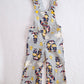 Vintage Healthtex Umbrella Girls Print Toddler Overalls Romper: 3T