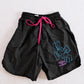 Vintage Umbro Black Nylon Soccer Shorts: Youth Medium